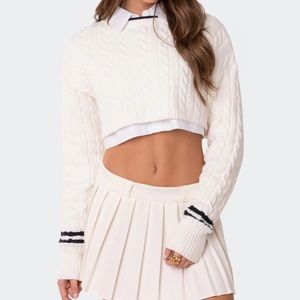 Edikted Cropped sweater